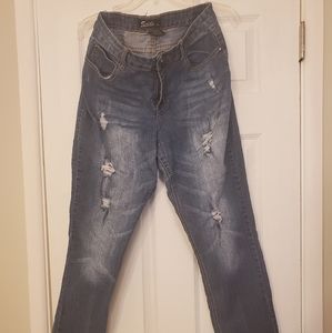 Distressed Jeans